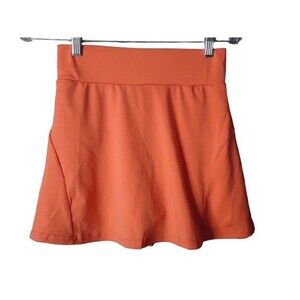 Werena Coral Pleated Skort Skirt Tennis Golf w/ Zip Pocket Womens Size S New
